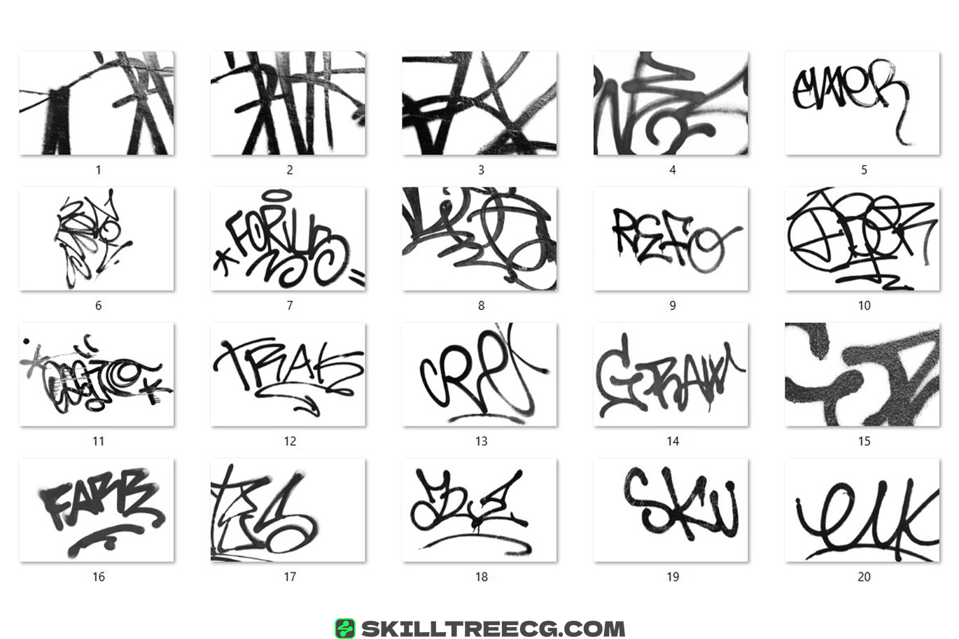 图片[2]-20 Graffiti Texture HQ（839792）-技能树